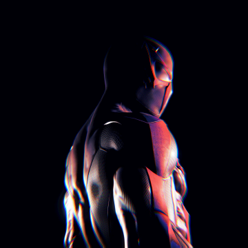 Spider-Man 2099, Marvel Comics, Black background, Spiderman