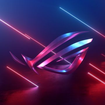 ASUS ROG, Neon background