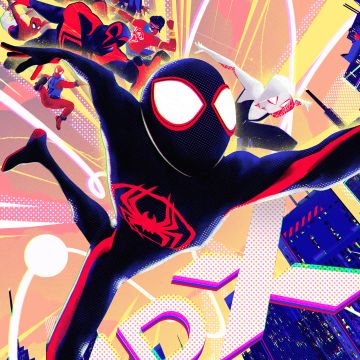 Spider-Man: Across the Spider-Verse, 4DX, Miles Morales, Spider-Gwen, Movie poster, 5K, 2023 Movies, Spiderman