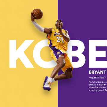 Kobe Bryant, Tribute, Los Angeles Lakers, American basketball player