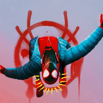 Miles Morales, Graffiti, Marvel Superheroes, Spider-Man, Spiderman