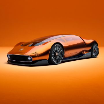 Mercedes-Benz Vision One-Eleven, Concept cars, Orange