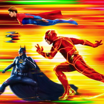 The Flash, Sasha Calle as Supergirl, Batman, 2023 Movies, 5K