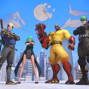 Overwatch 2, One Punch Man, Skin