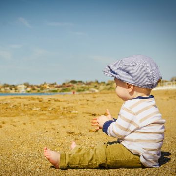 Cute boy, Beach, Cute child, Toddler, Playing kid, Sand