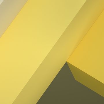 3D, Yellow abstract, Geometric, Illustration, 3D Shapes