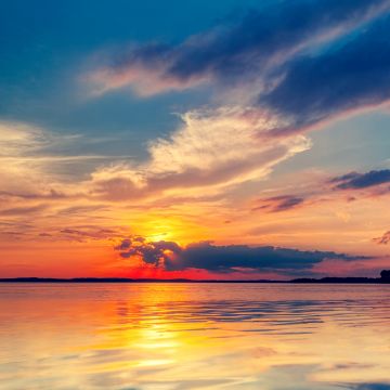 Lake Mendota, Sunset, Wisconsin, Dusk