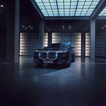 BMW 7 Series Protection, 8K, BMW 760i xDrive, 5K, Black cars