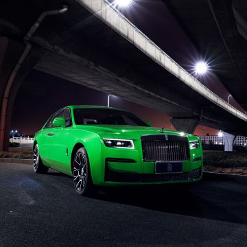 Rolls-Royce Black Badge Ghost, 2023, Luxury cars