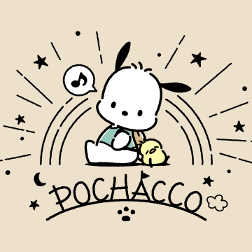 Pochacco, 5K, Cute cartoon, Minimalist