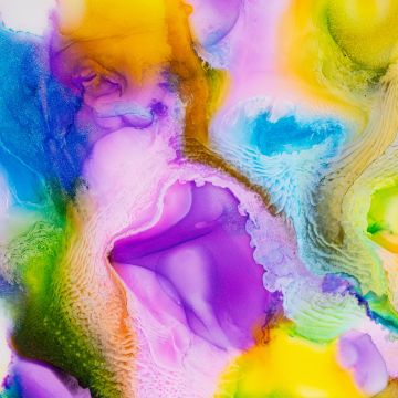 Liquid art, Pearl ink, Colorful, Fluid, Backgrounds
