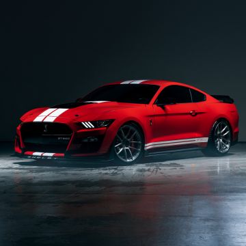 Ford Mustang Shelby GT500, 5K, CGI