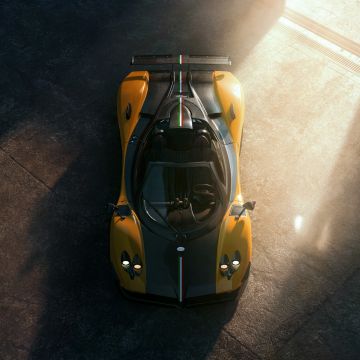 Pagani Zonda Cinque, Roadster, CGI, Sports cars