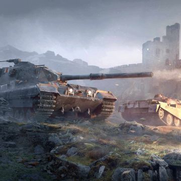 World of Tanks, British Tank Destroyers, Online games, Multiplayer game