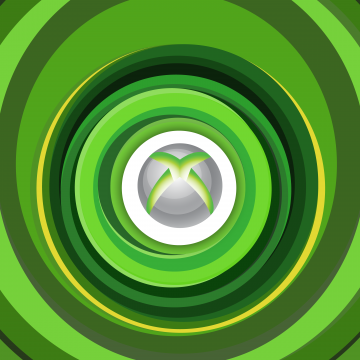 Xbox logo, 8K, Abstract background, Green abstract, 5K