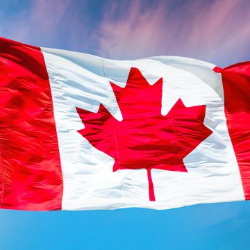 Canada, National flag, 5K, 8K, Flag of Canada