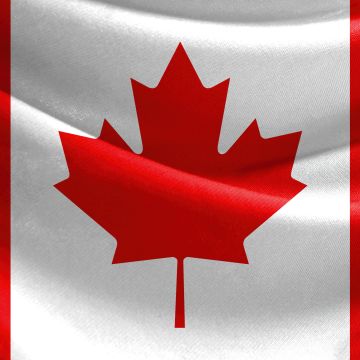 Flag of Canada, 8K, National flag, 5K
