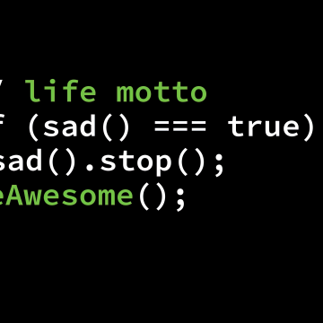 Be Awesome, If code, Life motto, Sadness, Black background, Coder, 5K, 8K, Coding, Programmer quotes, Programming, Developer, Meme