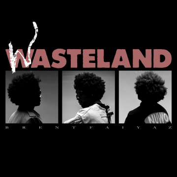 Brent Faiyaz, Wasteland, Black background, AMOLED