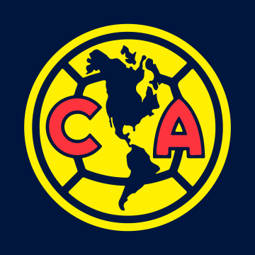 Club America, 8K, Logo, Football club, Dark background, 5K