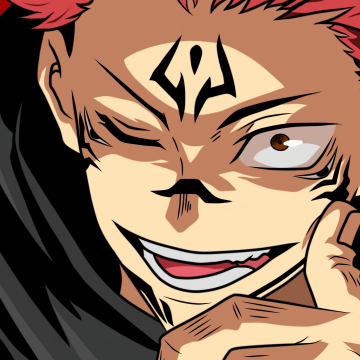 Sukuna, Smiling, 5K, 8K, Artwork, Jujutsu Kaisen