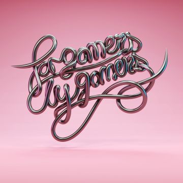 For Gamers By Gamers, Razer, Gamer quotes, Pink, Typography