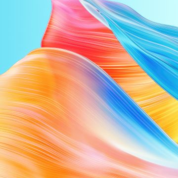 Oppo, Stock, Colorful abstract