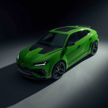 Lamborghini Urus Performante, Dark theme, Novitec, 5K, 8K, Dark background
