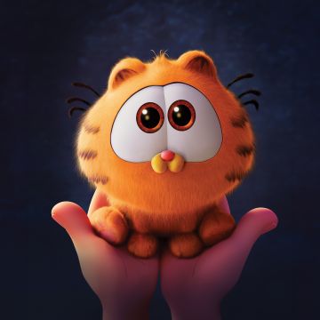 The Garfield Movie, 5K, 2024 Movies, Animation movies, Baby Garfield, 8K, 10K, 12K