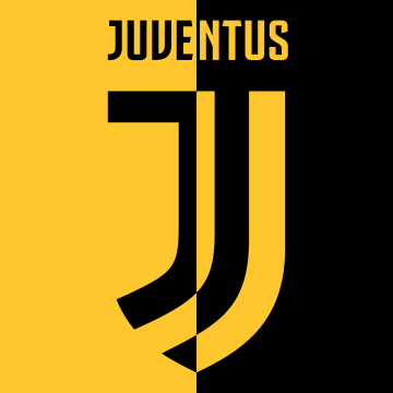 Juventus FC, Yellow background, 5K, Logo