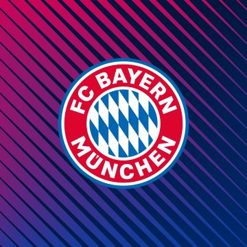 FC Bayern Munich, Abstract background, 5K, Logo