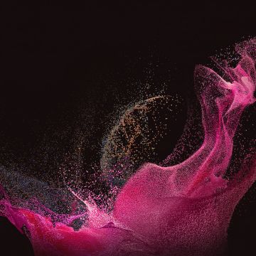 Samsung Galaxy Book, Pink abstract, Stock