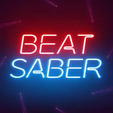 Beat Saber, PlayStation 5, Neon typography
