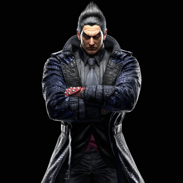 Kazuya Mishima, Tekken 8, 5K, AMOLED, Black background