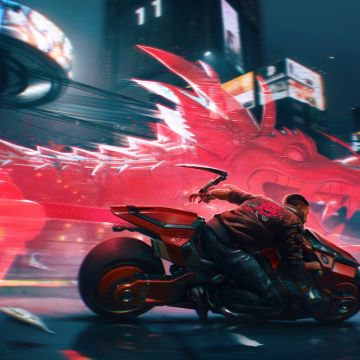 Cyberpunk 2077, Dragon Boat Festival, Illustration