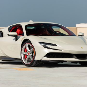 Ferrari SF90 Stradale, 8K, Luxury sports cars, Plug-In Hybrid, 5K