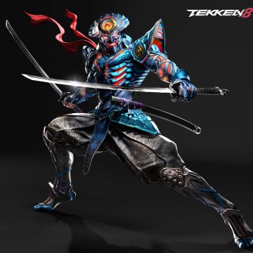 Tekken 8, Yoshimitsu, Dark background