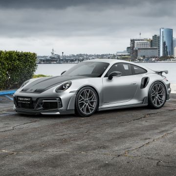 Porsche 911 Turbo S, TechArt GTsport, 5K