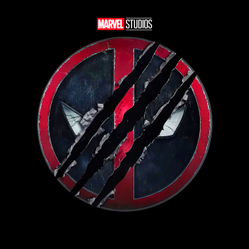 Deadpool 3, AMOLED, 5K, 2024 Movies, Black background, Deadpool & Wolverine