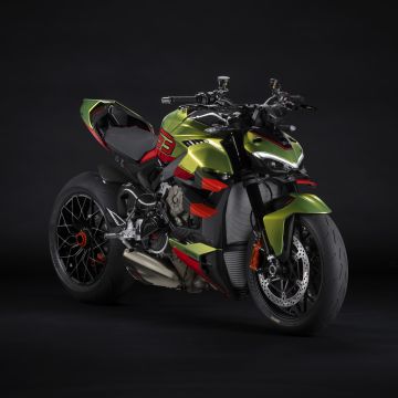 Ducati Streetfighter V4 Lamborghini, 2024, 5K, 8K, Dark background