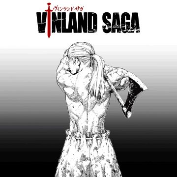 Vinland Saga, 5K, Black and White, Thorfinn