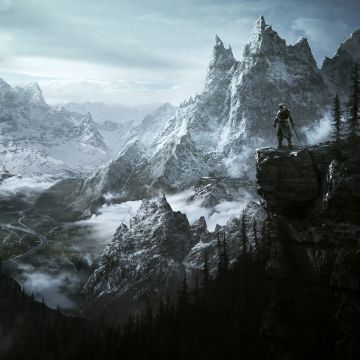 The Elder Scrolls V: Skyrim, Landscape, Dragonborn