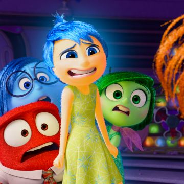 Inside Out 2, Animation movies, Pixar movies, 5K, 2024 Movies, Joy (Inside Out), Sadness (Inside Out), Anger (Inside Out), Fear (Inside Out), Disgust (Inside Out), Anxiety (Inside Out)