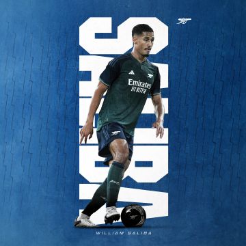 William Saliba, Arsenal FC, French Footballer