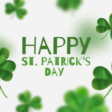 Irish, St. Patrick's Day, Illustration, Shamrock, Clover, Green leaves