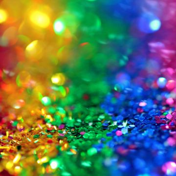 Glitter, Colorful, Multicolor, Bokeh, Assorted, Sequins, 5K