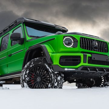 Mercedes-AMG G 63, G Wagon, Snow covered