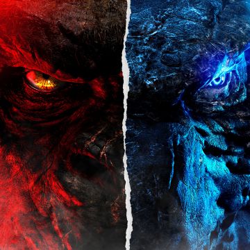 Godzilla x Kong: The New Empire, 8K, Movie poster, 5K, 2024 Movies