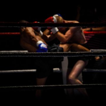 Boxing ring, Fight, Dark aesthetic