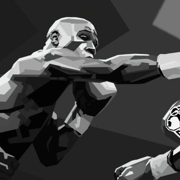 Boxing, Artwork, Polygonal, Low poly